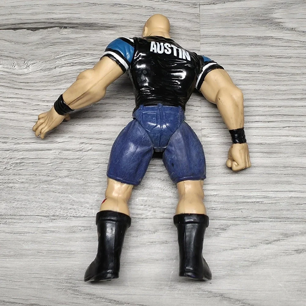 Vintage 1998 WWF Stone Cold Steve Austin - Jakks Pacific 6